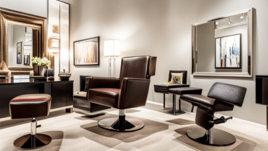Żywy obraz przedstawiający pięknie zaaranżowaną przestrzeń salonu z przytulnymi meblami, eleganckim wystrojem i kolorowymi akcentami